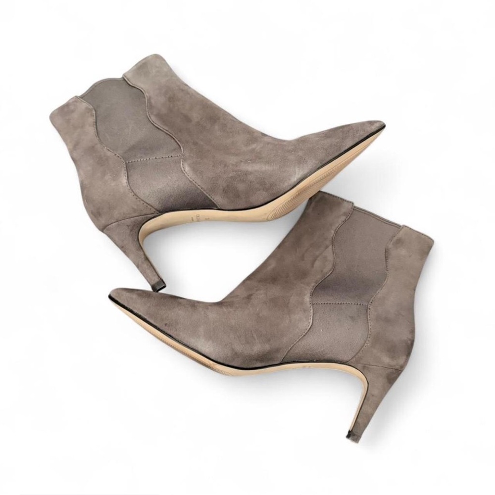 Cole Haan Taupe Ankle Booties